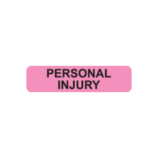 MAP543 - PERSONAL INJURY - Fluorescent Pink/Black Print