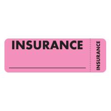 MAP6420 - INSURANCE - Fluorescent Pink with Black Print