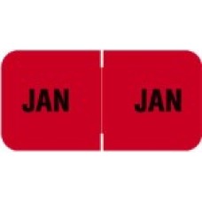 MBLM-01 | January Month Labels Barkely FMBLM Size 3/4H x 1-1/2W Laminated 250/Box 