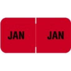 MBLM-01 | January Month Labels Barkely FMBLM Size 3/4H x 1-1/2W Laminated 250/Box 