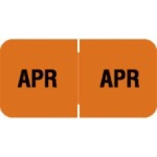 MBLM-04 | April Month Labels Barkely FMBLM Size 3/4H x 1-1/2W Laminated 250/Box 