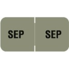MBLM-09 | September Month Labels Barkely FMBLM Size 3/4H x 1-1/2W Laminated 250/Box 