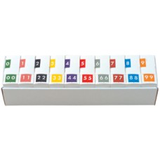 AVN-SET | Acme Visible Numeric Series Complete Set 0-9 Includes Organizer Tray