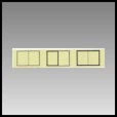 SL6105 | 6 Boxes Horizontal Correction Labels, Manila Color, 500/Roll