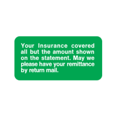 SY-1771 - YOUR INSURANCE COVERED - Green and White