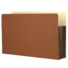Star TG1536G-5 Top Tab 5.25" Tyvek Expanding Red Rope Pockets, Legal Size, 5/pk
