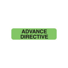 UL365 - ADVANCE DIRECTIVE - Fluorescent Green/Black