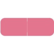 XBAM-09 | Pink Small Solid Labels Barkley FXBAM Size 1/2H x 1-1/2W Laminated  500/Box 