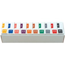 XLCC-SET | Smead 67250 Complete Set 0-9 Numeric Labels