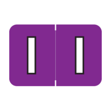 MCOK-I | Grape I MAP | Colwell Alpha Labels - 126 Labels In Each Pack