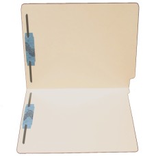 F14RSW-13 | 2in W-Fold 14 Pt. 185 lb Manila Folders, Letter Size, 2 Fasteners, 25/bx