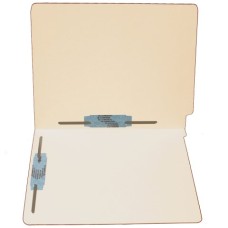 F14RSW-35 | 2in W-Fold 14 Pt. 185 lb Manila Folders, 2 Fasteners, Letter Size, 25/bx