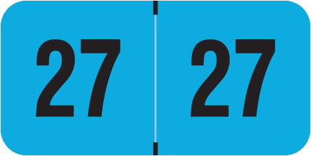 2027 Year Labels