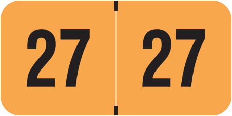 2027 Year Labels